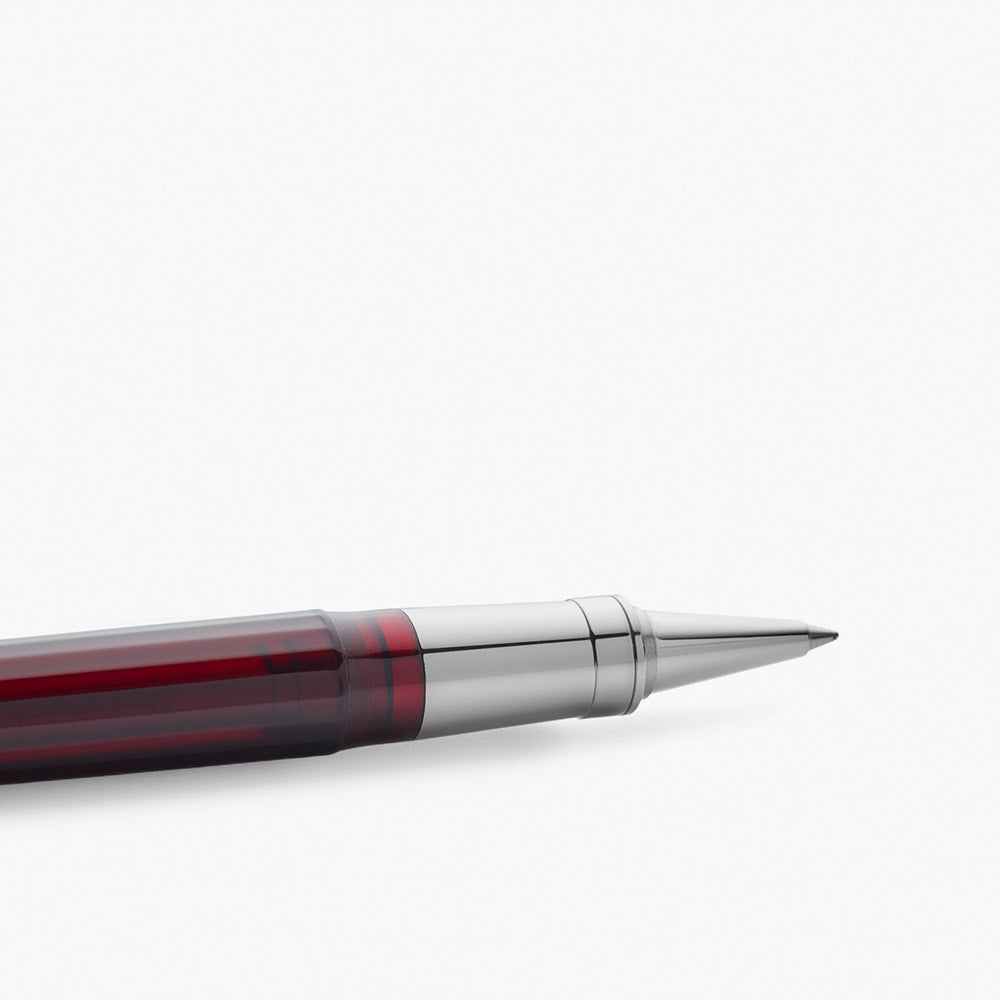 Visconti Michelangelo Rollerball Pen Translucent Red