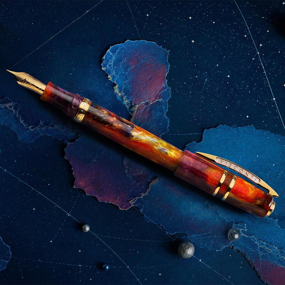 Visconti Homo Sapiens Limited Edition Fountain Pen Nebula Orion