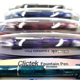 WRITECH Retractable Fountain Pen Transparent