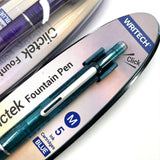 WRITECH Retractable Fountain Pen Transparent