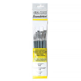 Winsor & Newton Foundation Watercolour Synthetic Brush 6 Pack