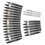 Winsor & Newton Promarker Graphic Art Wallet Interiors