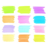 WRITECH Retractable Highlighters Set of 12 Neon and Pastel