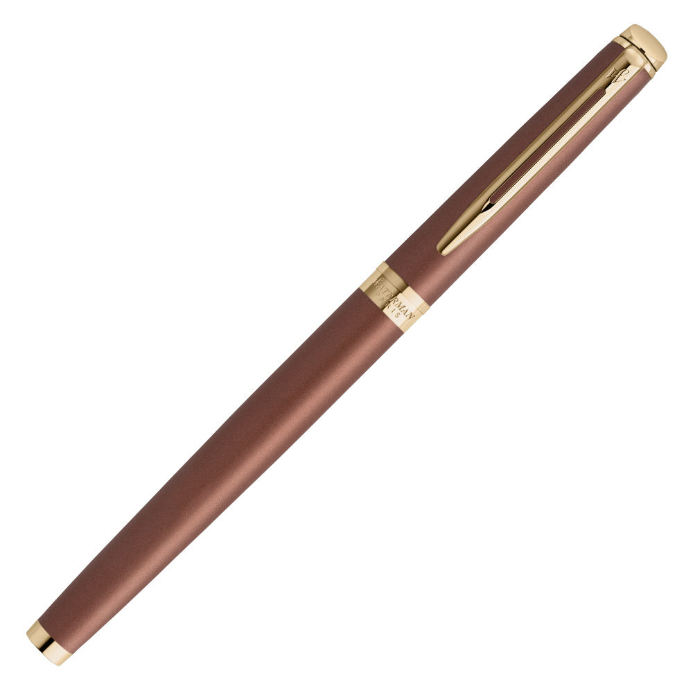 Waterman Hemisphere Fountain Pen Copper Red with Gold Trim