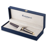 Waterman Hemisphere Fountain Pen Lava Black with Gold Trim