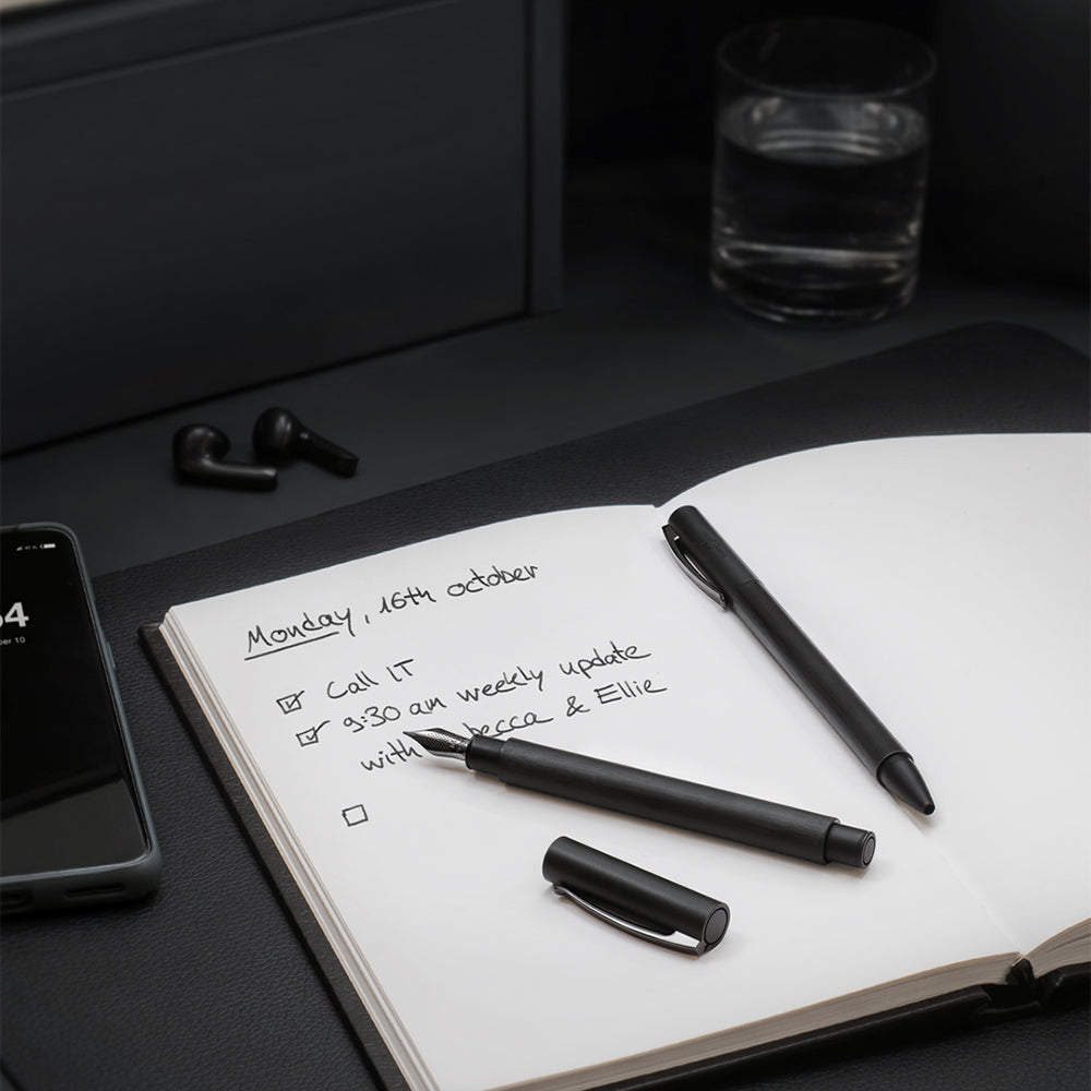 Faber-Castell Ambition Fountain Pen All Black by Faber-Castell at Cult Pens