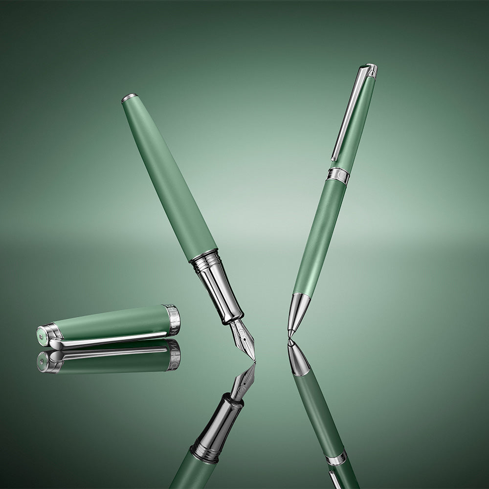 Caran d'Ache Special Edition Slim Leman Ballpoint Pen Vert de Gris