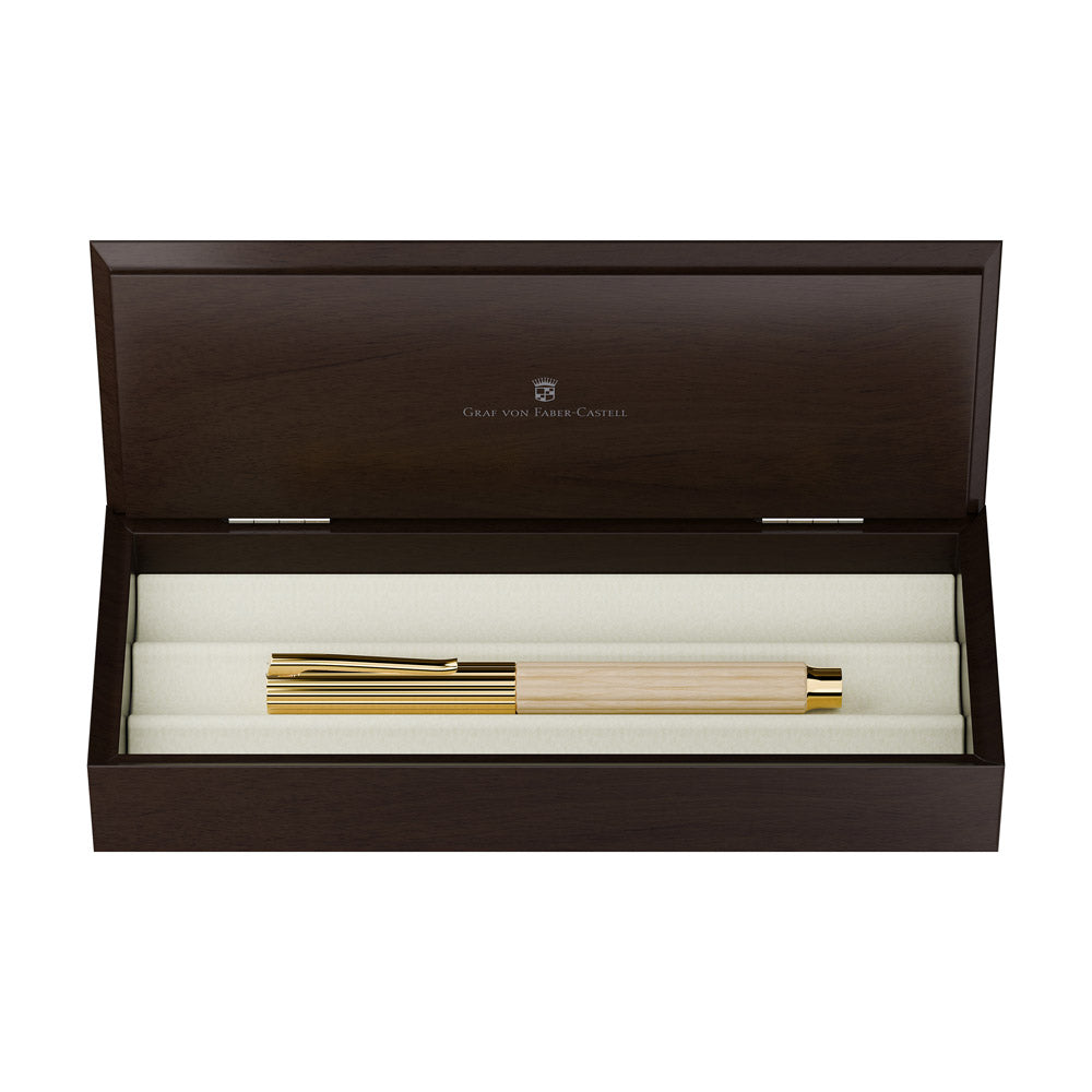 Graf von Faber-Castell Bloom Fountain Pen Hornbeam 14k Nib