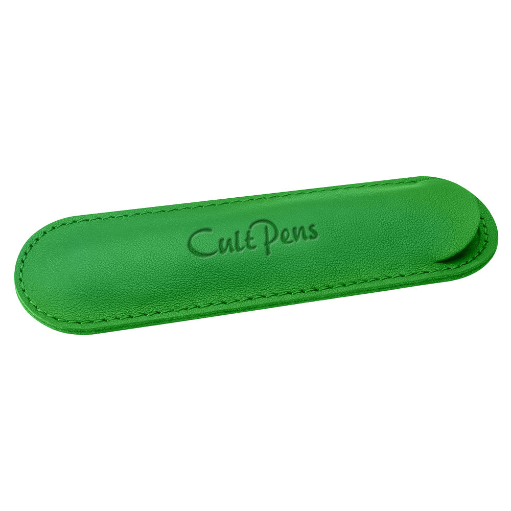 Cult Pens Exclusive Eco Leather Pen Pouch for One Sport Pen by Kaweco Apple Green