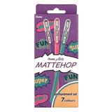 Pentel Mattehop Gel Pen Enchantment Colours Set of 7