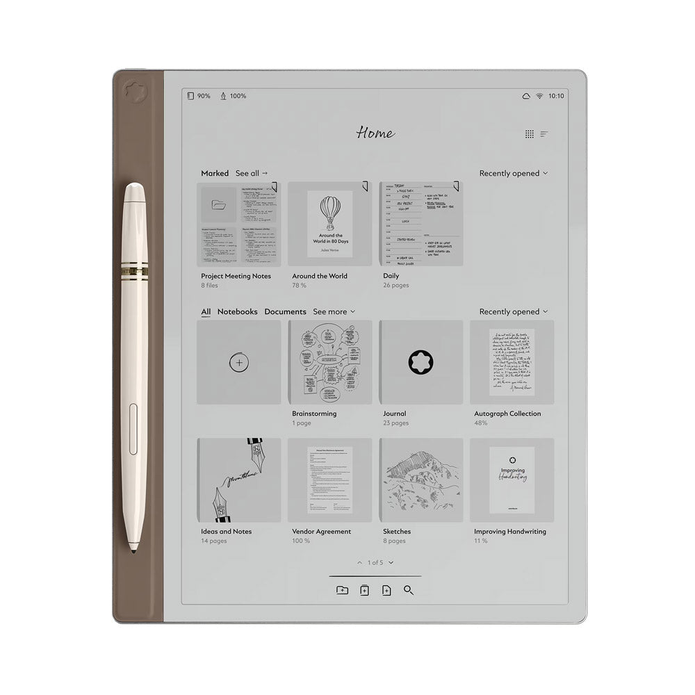 Montblanc Digital Paper Elixir Gold