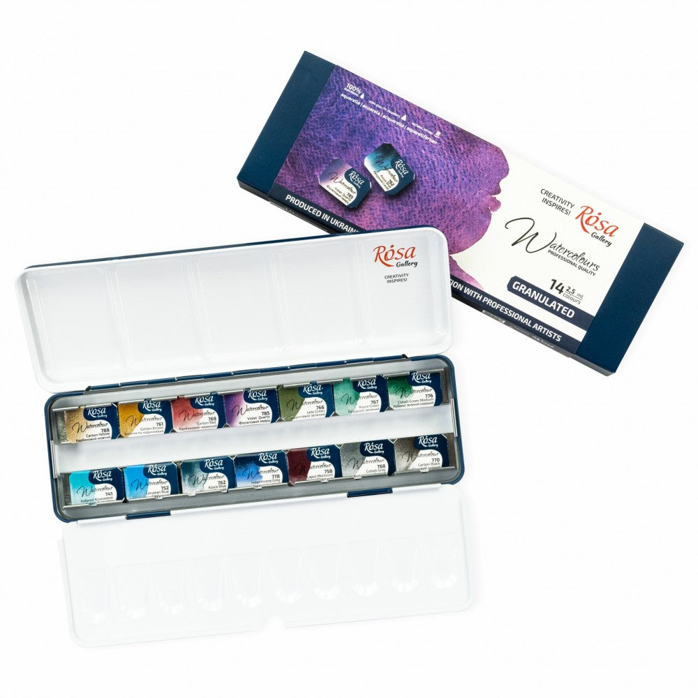 Rosa Watercolour Full Pan Granulated Set of 14