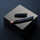 Nahvalur 365 Anniversary Roiro Urushi Lacquer Piston Filling Fountain Pen Lapis