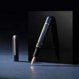 Nahvalur 365 Anniversary Roiro Urushi Lacquer Piston Filling Fountain Pen Lapis