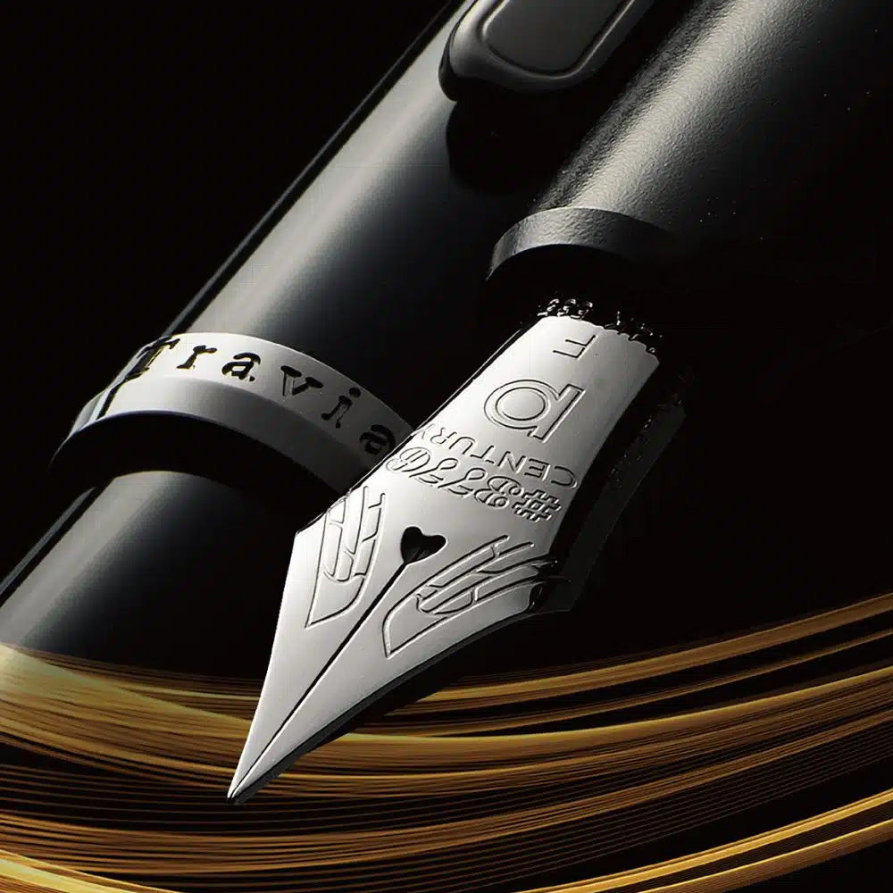 Platinum #3776 Century Fountain Pen Onyx Black