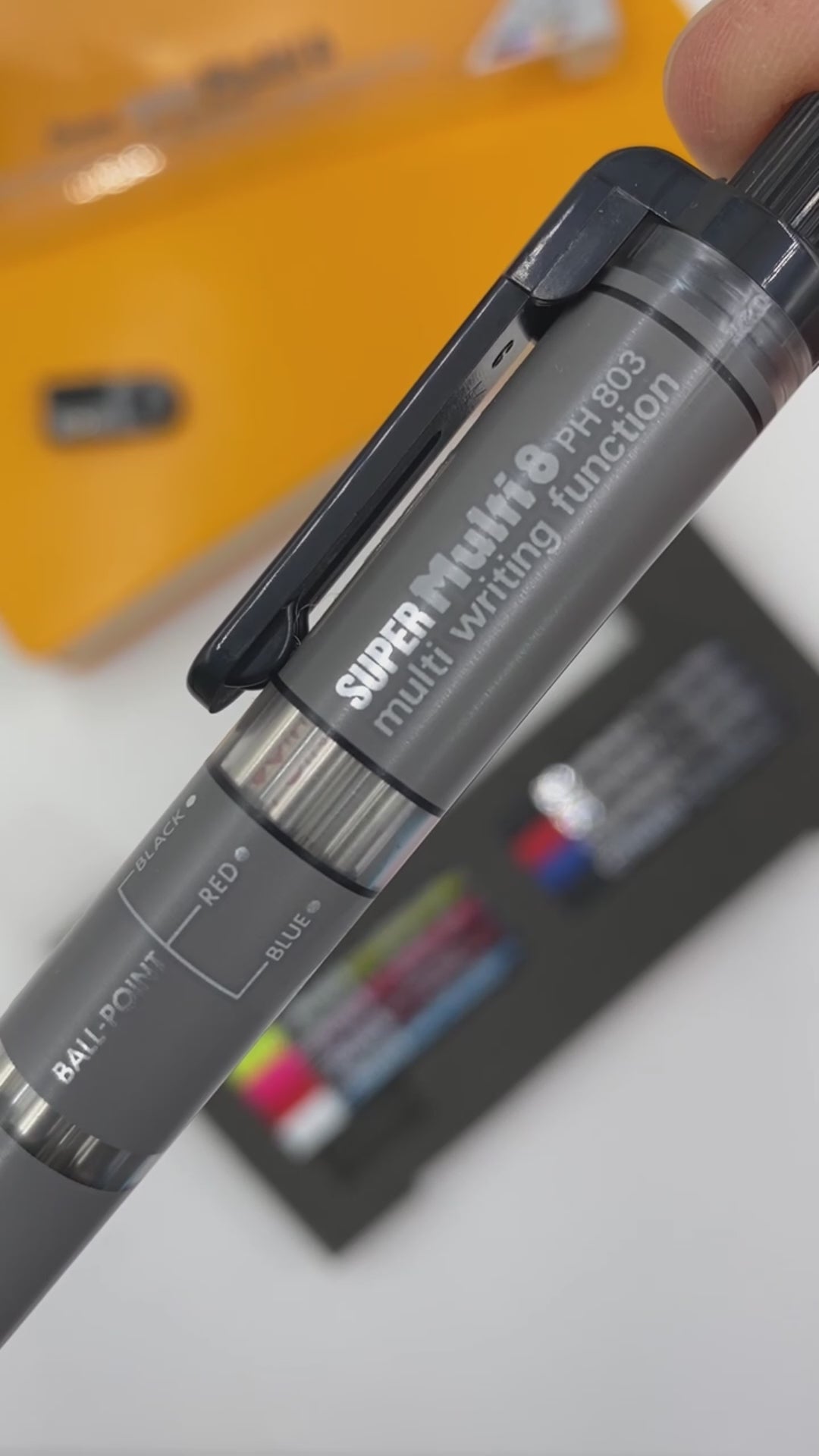 Pentel Super Multi-8 Auto Pencil & Pen Set