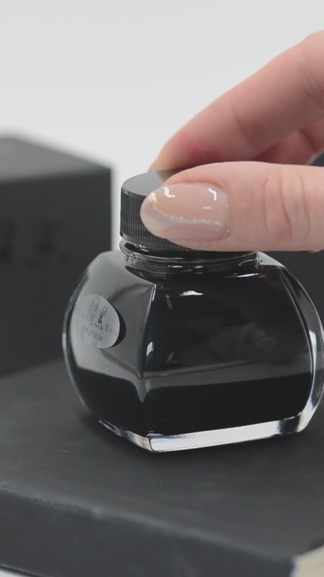 Platinum Pigmented Black Carbon Ink Chou Kuro 60ml