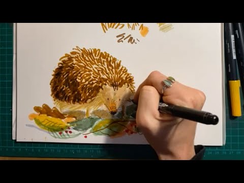 Tombow ABT Dual Brush Pen Exclusive Autumn Collection Set of 12