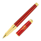 S.T.Dupont Line D Eternity Rollerball Pen Year of the Horse Red and Yellow Gold