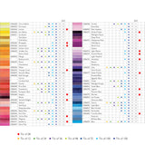 Derwent Chromaflow Pencils Tin of 28 New Colours