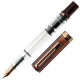 TWSBI Eco Fountain Pen Rootbeer with Bronze