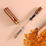 TWSBI Eco Fountain Pen Rootbeer with Bronze