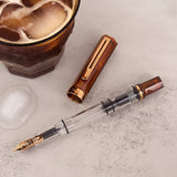TWSBI Eco Fountain Pen Rootbeer with Bronze