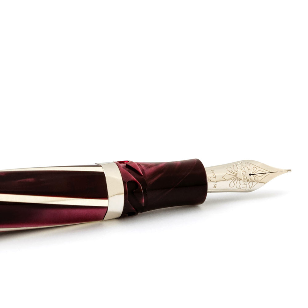Visconti Divina Elegance Fountain Pen Bordeaux