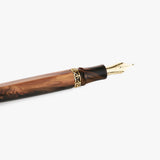 Visconti Medici Radica DS Yellow Gold Fountain Pen