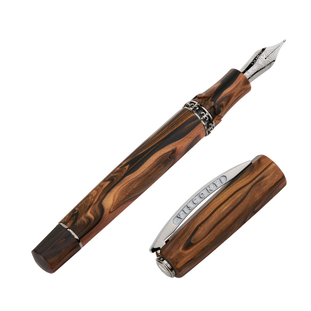Visconti Medici Radica DS Ruthenium Fountain Pen