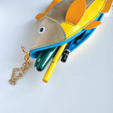 Yup! Pencil Case Pen Pouch Fish Yellow
