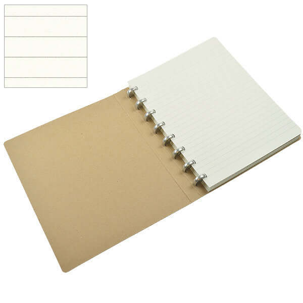 Atoma Alain Berteau Disc-Bound Refillable Notebook A5+ by Atoma at Cult Pens
