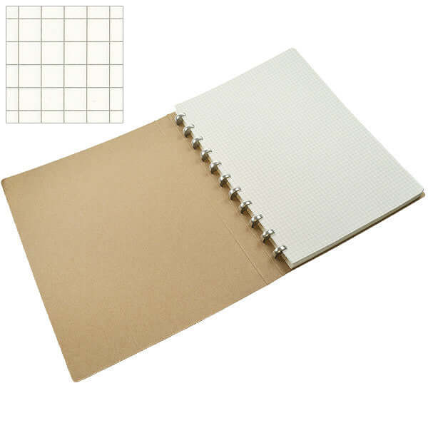 Atoma Alain Berteau Disc-Bound Refillable Notebook A4 by Atoma at Cult Pens