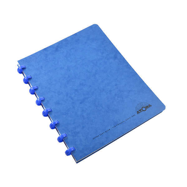 Atoma Classic Colours Card Cover Disc-Bound Refillable Notebook A5+ by Atoma at Cult Pens