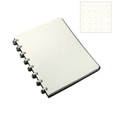Atoma Pur Disc-Bound Refillable A5+ Notebook Black Leather by Atoma at Cult Pens