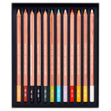Caran d'Ache Pastel Pencil Assorted Box of 12 by Caran d'Ache at Cult Pens
