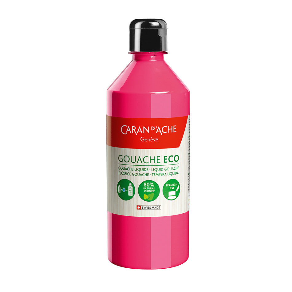 Caran d'Ache Gouache ECO Liquid 500ml Fluo by Caran d'Ache at Cult Pens