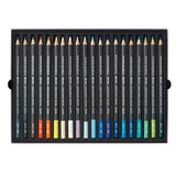 Caran d'Ache Museum Aquarell Watercolour Pencil Box of 20 Marine by Caran d'Ache at Cult Pens