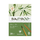 Clairefontaine Glued Watercolour Pad 20 Sheets Bamboo A5 by Clairefontaine at Cult Pens