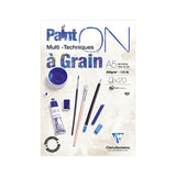 Clairefontaine Paint On Grained Pad A5 by Clairefontaine at Cult Pens