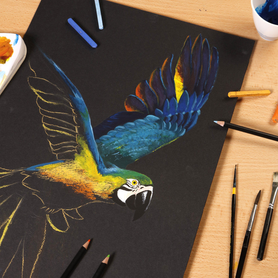 Clairefontaine Paint On Black Pad A4 by Clairefontaine at Cult Pens