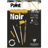 Clairefontaine Paint On Black Pad A2 by Clairefontaine at Cult Pens