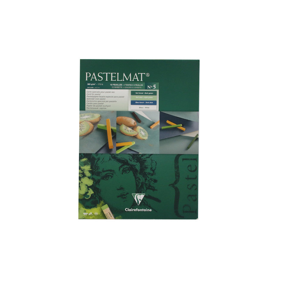 Clairefontaine Pastelmat Pad No.5 by Clairefontaine at Cult Pens