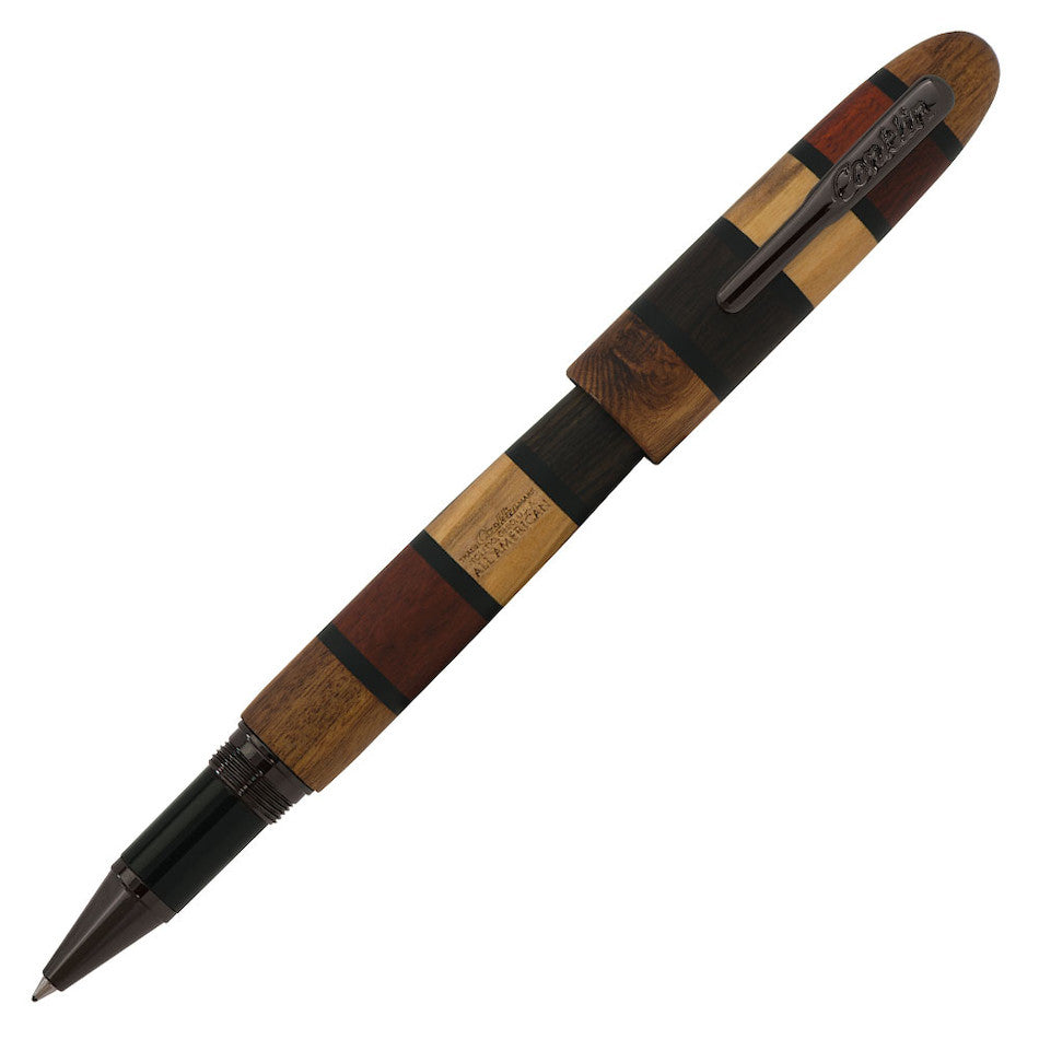Conklin All American Rollerball Pen Limited Edition Quad Wood 398 by Conklin at Cult Pens