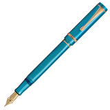 Conklin Duragraph Metal Fountain Pen PVD Blue by Conklin at Cult Pens