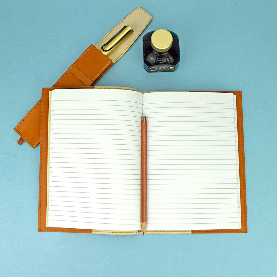 Cult Pens Leather Refillable Cover Tan by Cult Pens at Cult Pens