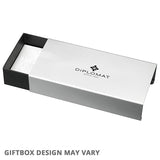Diplomat Excellence A2 Guilloche Chrome Pencil by Diplomat at Cult Pens