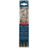 Derwent Line Maker Drawing Pen Graphite Grey Set of 3 by Derwent at Cult Pens
