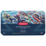 Derwent Inktense Colour Block Tin of 72 by Derwent at Cult Pens