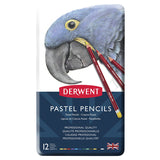 Derwent Pastel Pencil Tin of 12 Standard by Derwent at Cult Pens